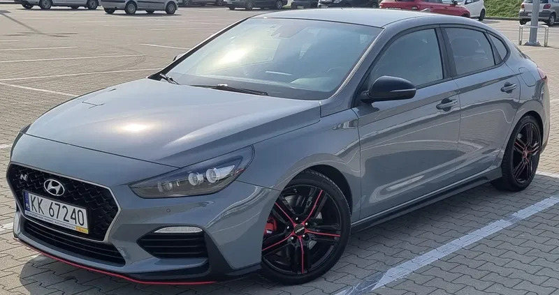 kraków Hyundai i30 N cena 92500 przebieg: 77000, rok produkcji 2019 z Kraków